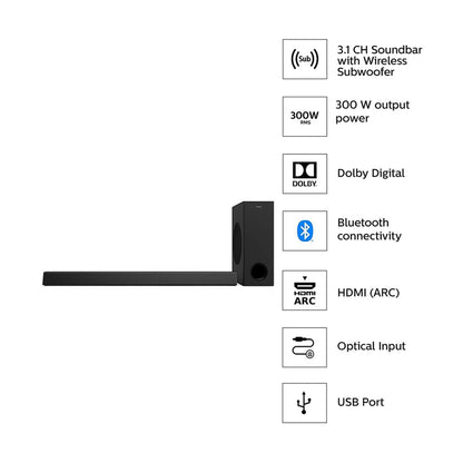 Philips 3.1.2 Channel SoundBar