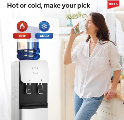 Impex Hot & Cold 2 Tap Water Dispenser  3904B