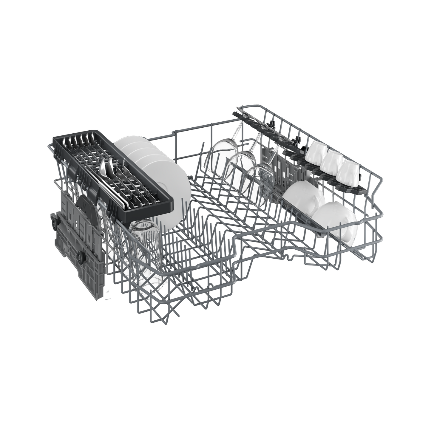 Beko 14 Place Free Standing Dishwasher, DFN26424W