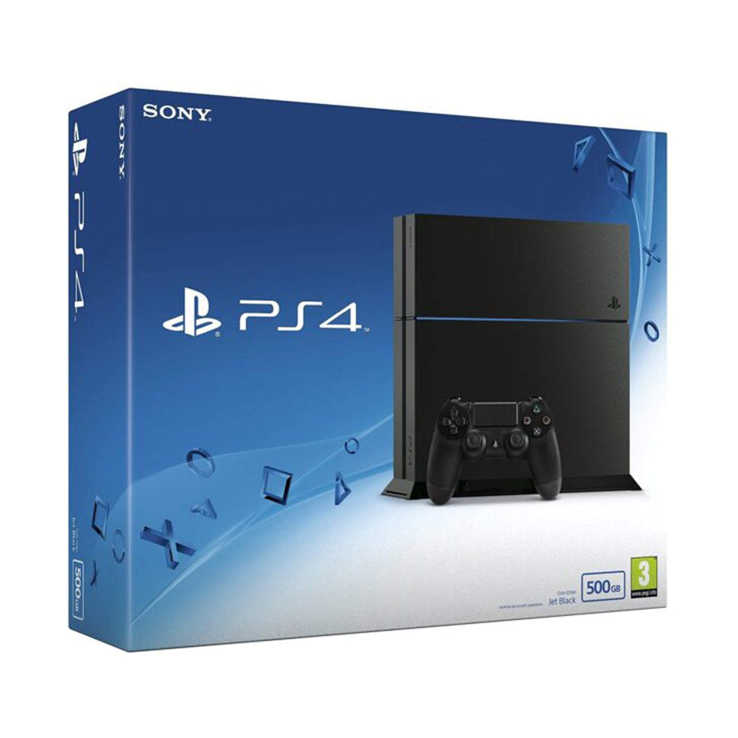 Sony Playstation 4 - Fat - 500GB - Black