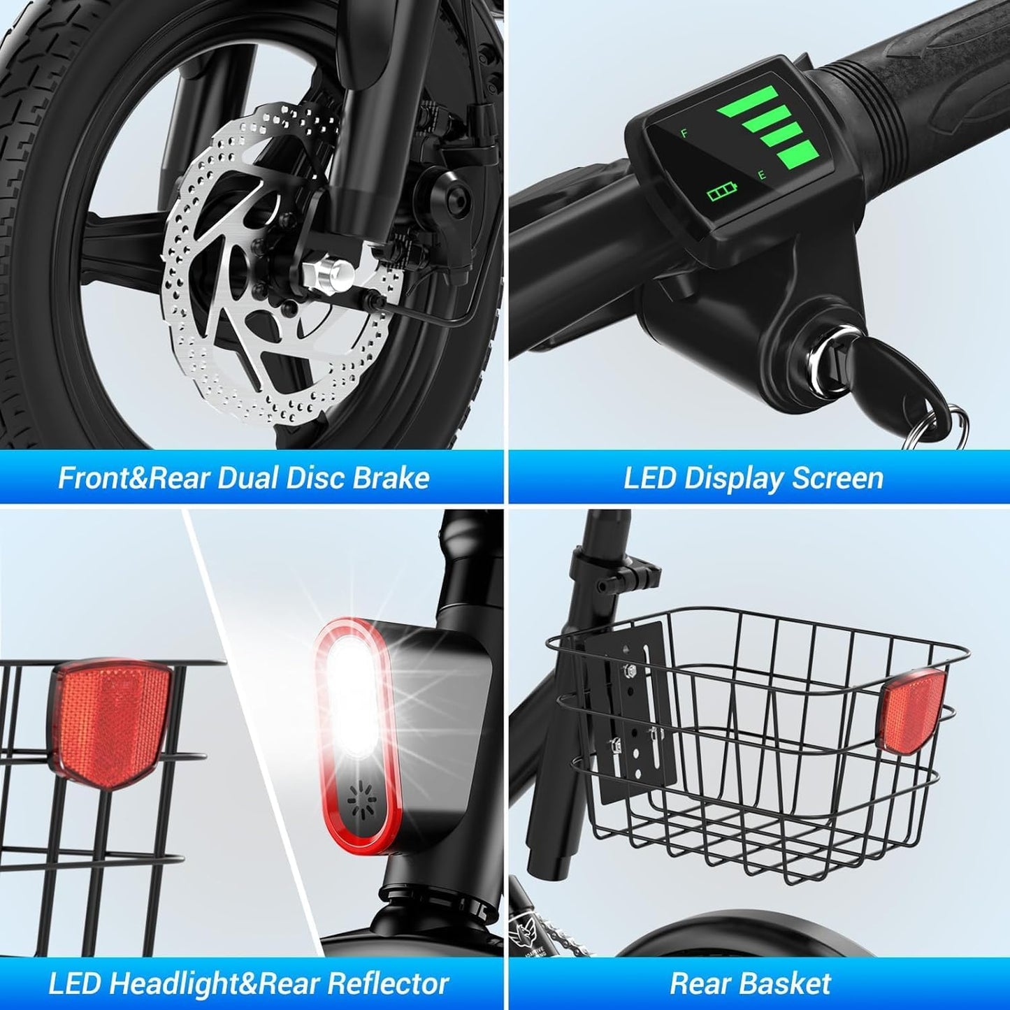 Wind Horse Electric Scooter 500W 25-35KM Range 35KM Speed, W3