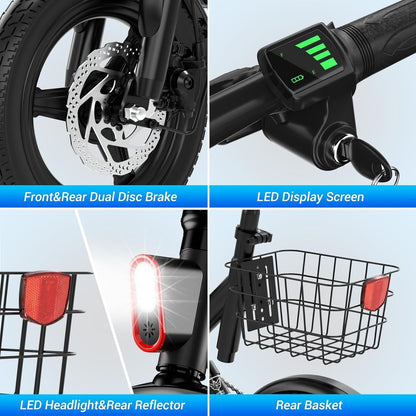 Wind Horse Electric Scooter 500W 25-35KM Range 35KM Speed, W3