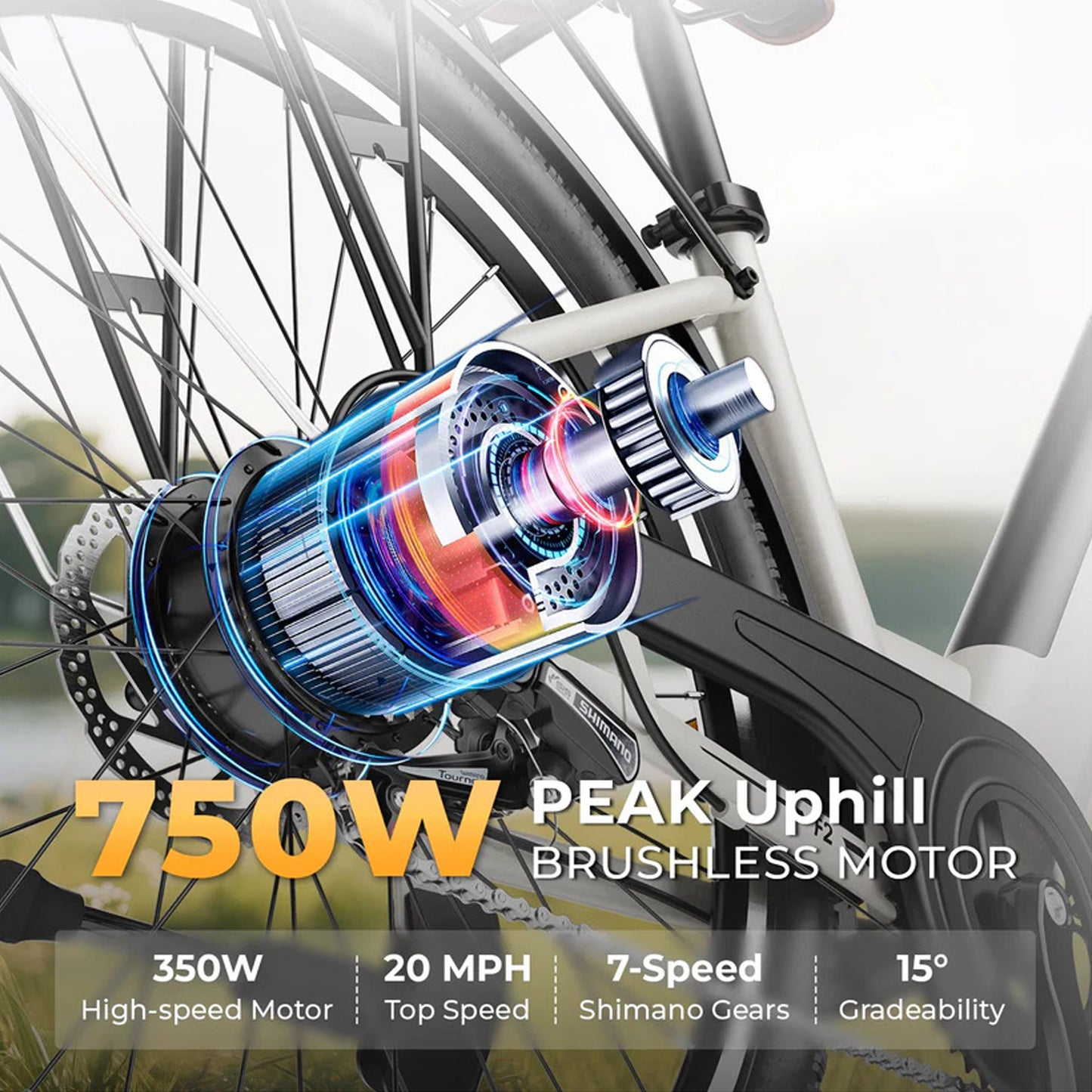 Wind Horse F2 Urban Commuter E Bike