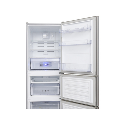 Beko 340L 3 Door Refrigerator, RTNT340E50VZX