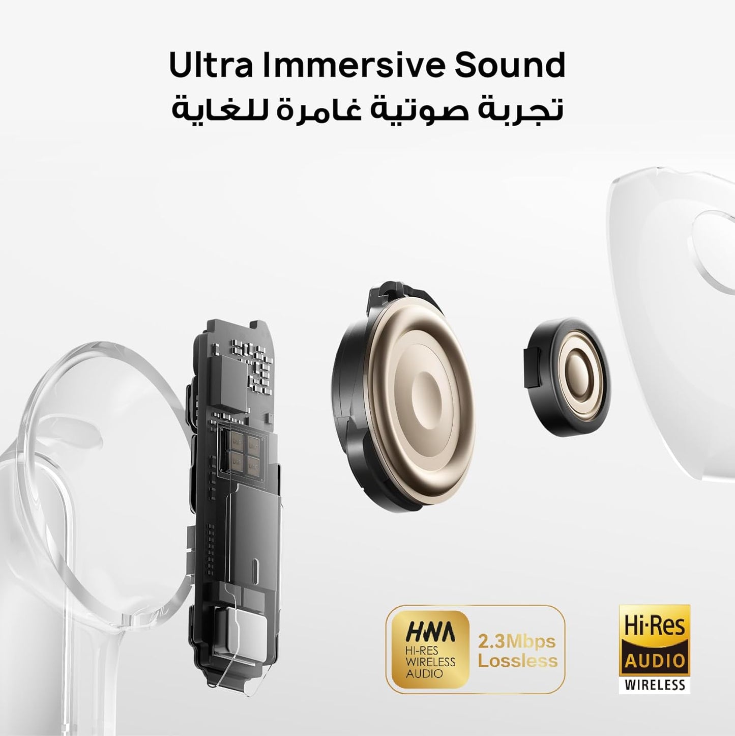 Huawei Freebuds Pro 5 Dual Driver Ultra Immersive Sound, T0023