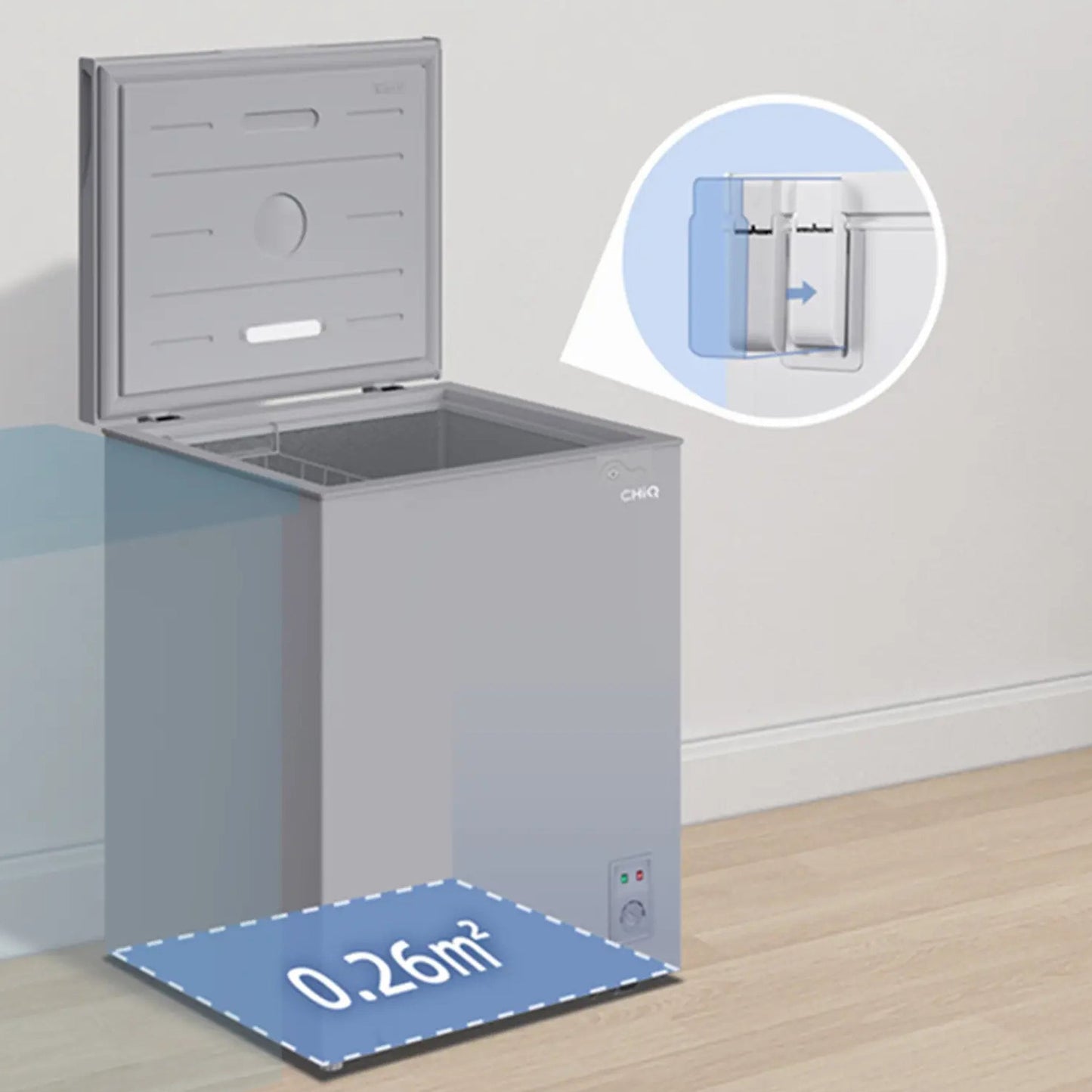 CHiQ 131L Chest Freezer, CCF131