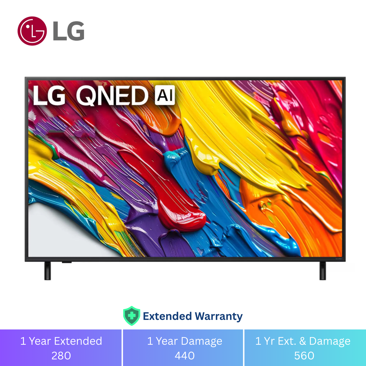 LG 75" Smart QNED TV - 4K - 2025, 75QNED82A