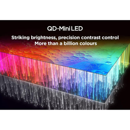 TCL 65 inch Smart QLED Mini LED TV - 4K - 144Hz, 65C835