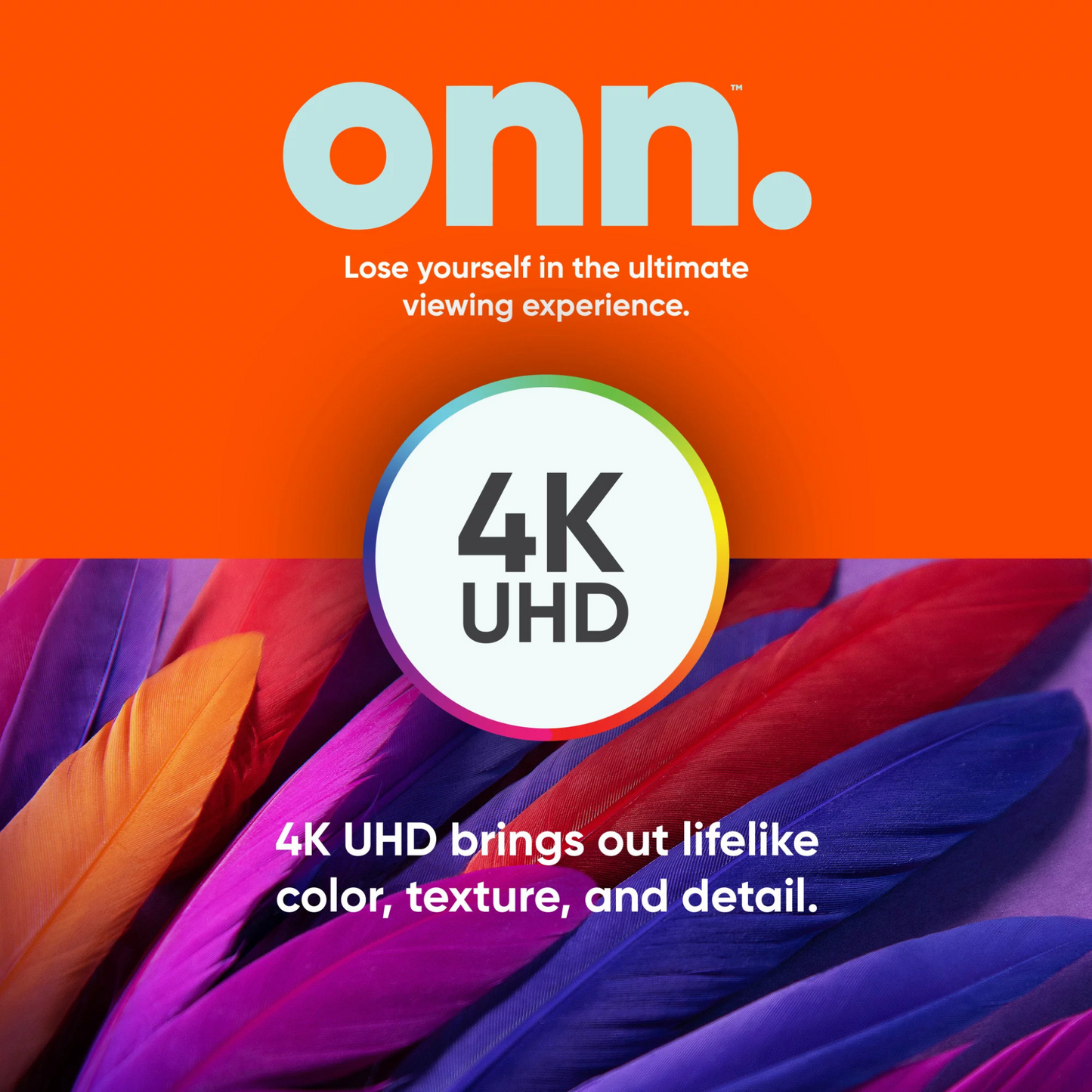 Onn 75" Smart TV - 4K