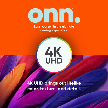Onn 75" Smart TV - 4K