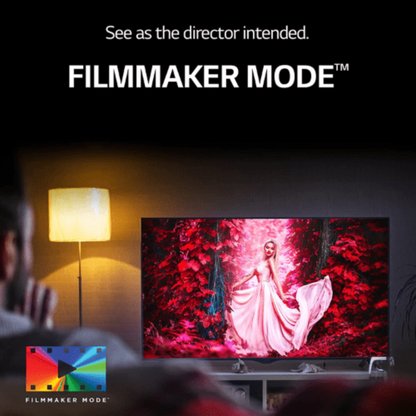 LG 55 inch NanoCell Smart TV - 4K, 55NANO91