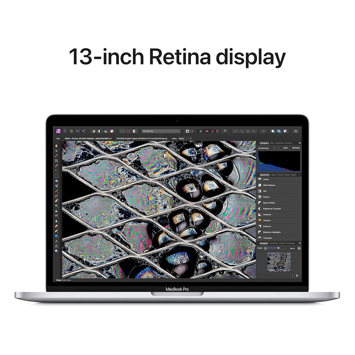 Apple Macbook Pro M1 with TouchBar - 13.5" - M1 - 8/256GB - Space Grey, M1 Pro