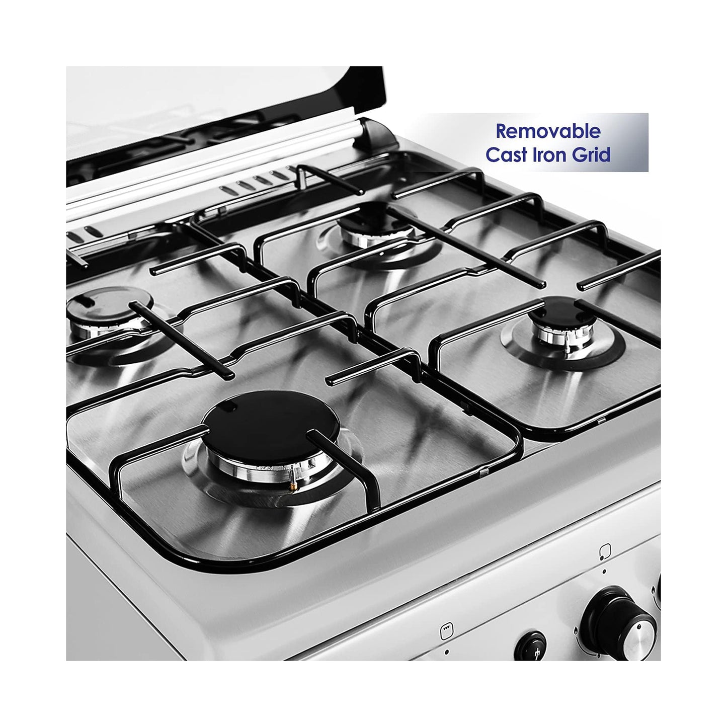 Super General 60X60 Cm 4 Burner Cooking Range - 1 Year Warranty