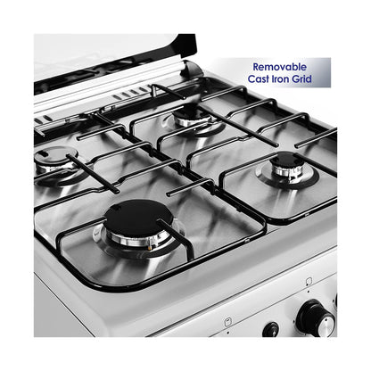 Super General 60X60 Cm 4 Burner Cooking Range - 1 Year Warranty