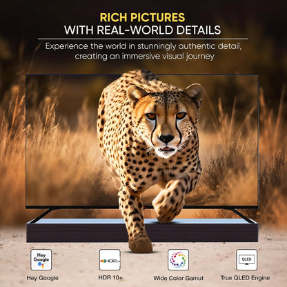 Nikai 55" Android Smart QLED TV - 4K, NPROG55QLED