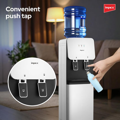 Impex Hot & Cold 2 Tap Water Dispenser  3904B