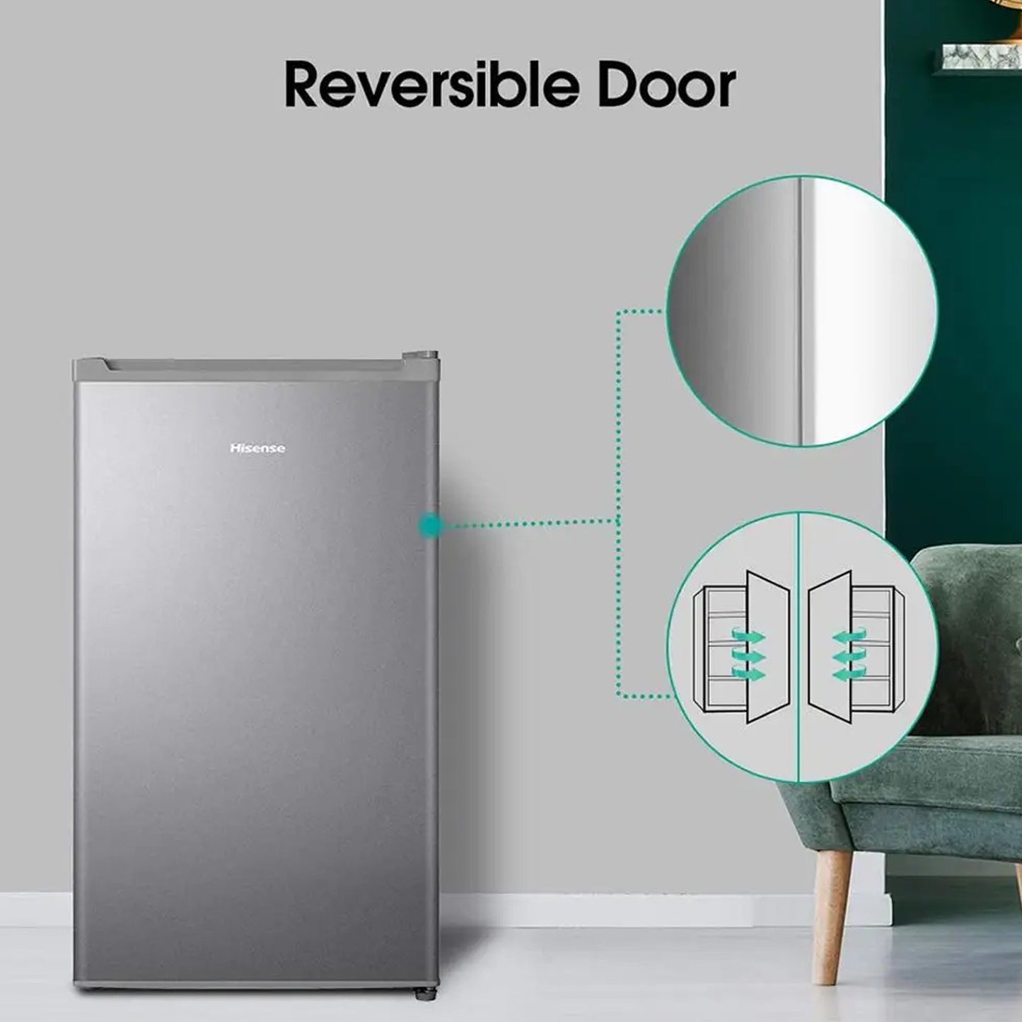 Hisense 122L Single Door Refrigerator - 1 Year Warranty