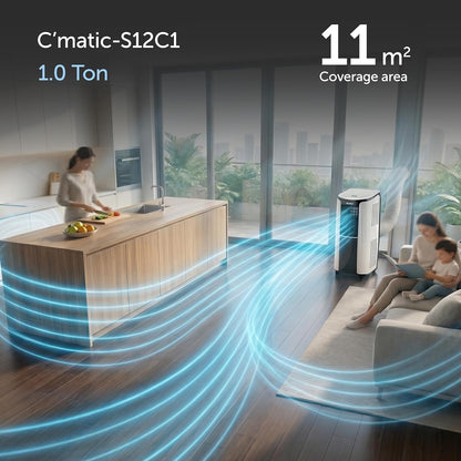 Gree 1 Ton Portable Air Conditioner, CMATIC-S12C1