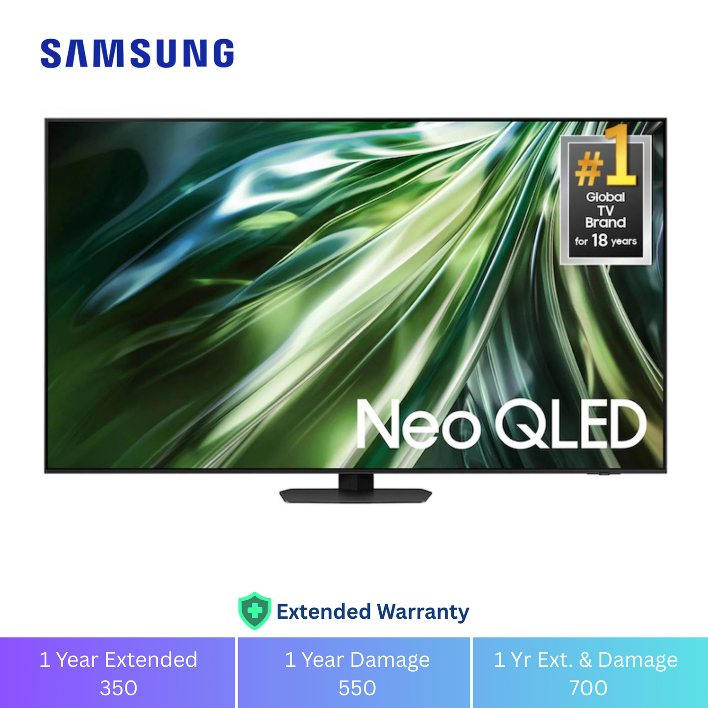 Samsung 75" Smart Neo QLED TV - 4K - 120Hz , 75QN85D