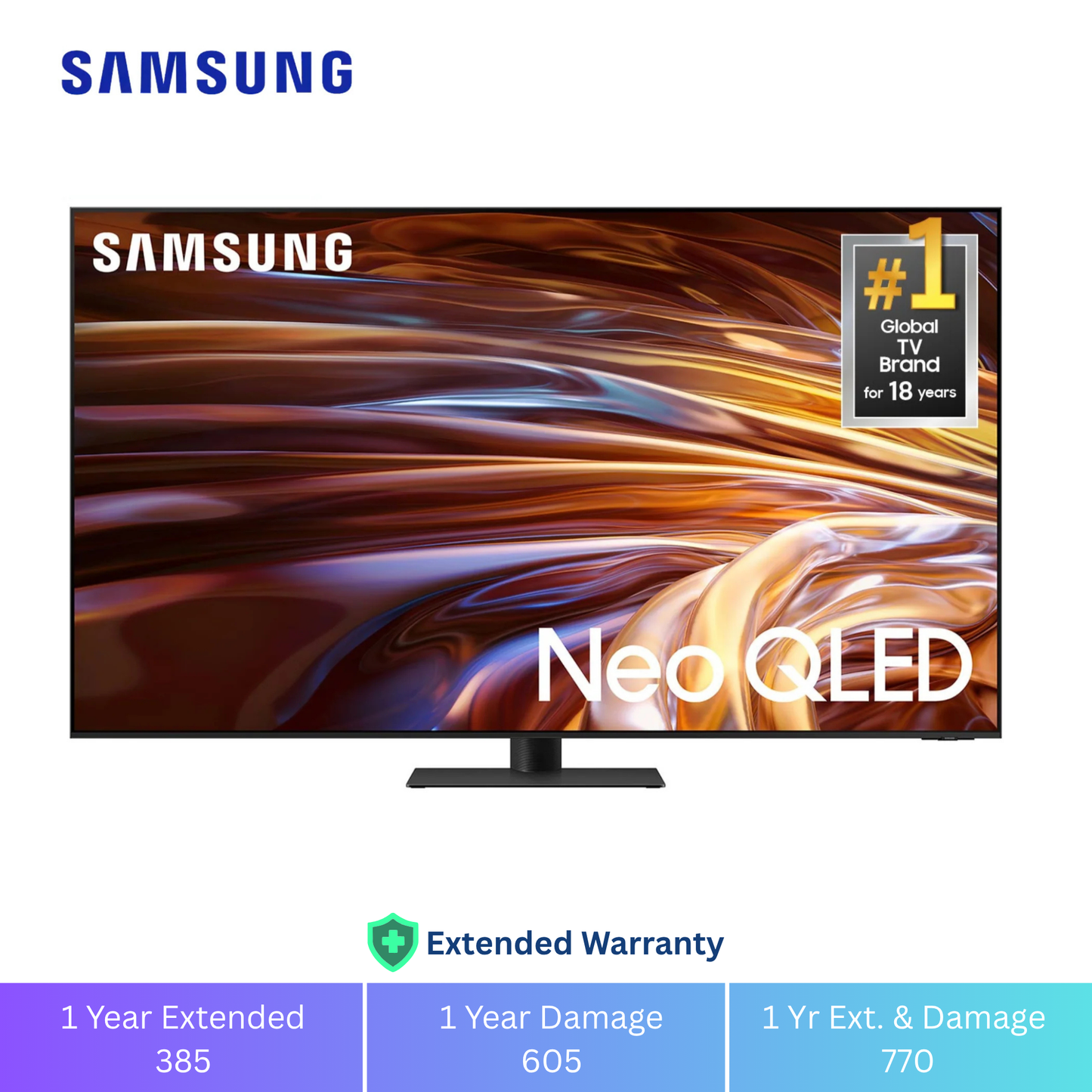 Samsung 75" Smart Neo QLED Mini LED TV - 4K - 120Hz , 75QN95B