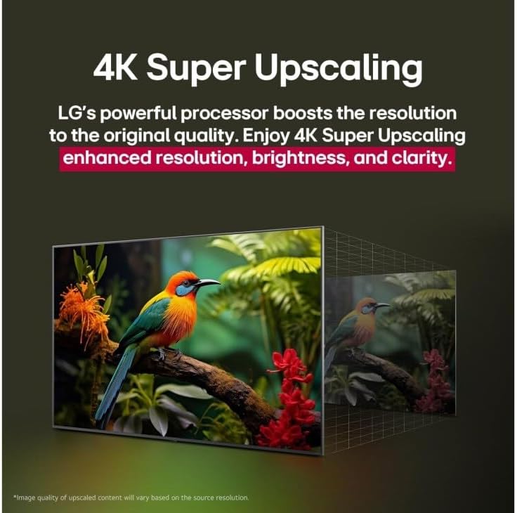 LG 65 inch Smart TV - 4K, 65UA85