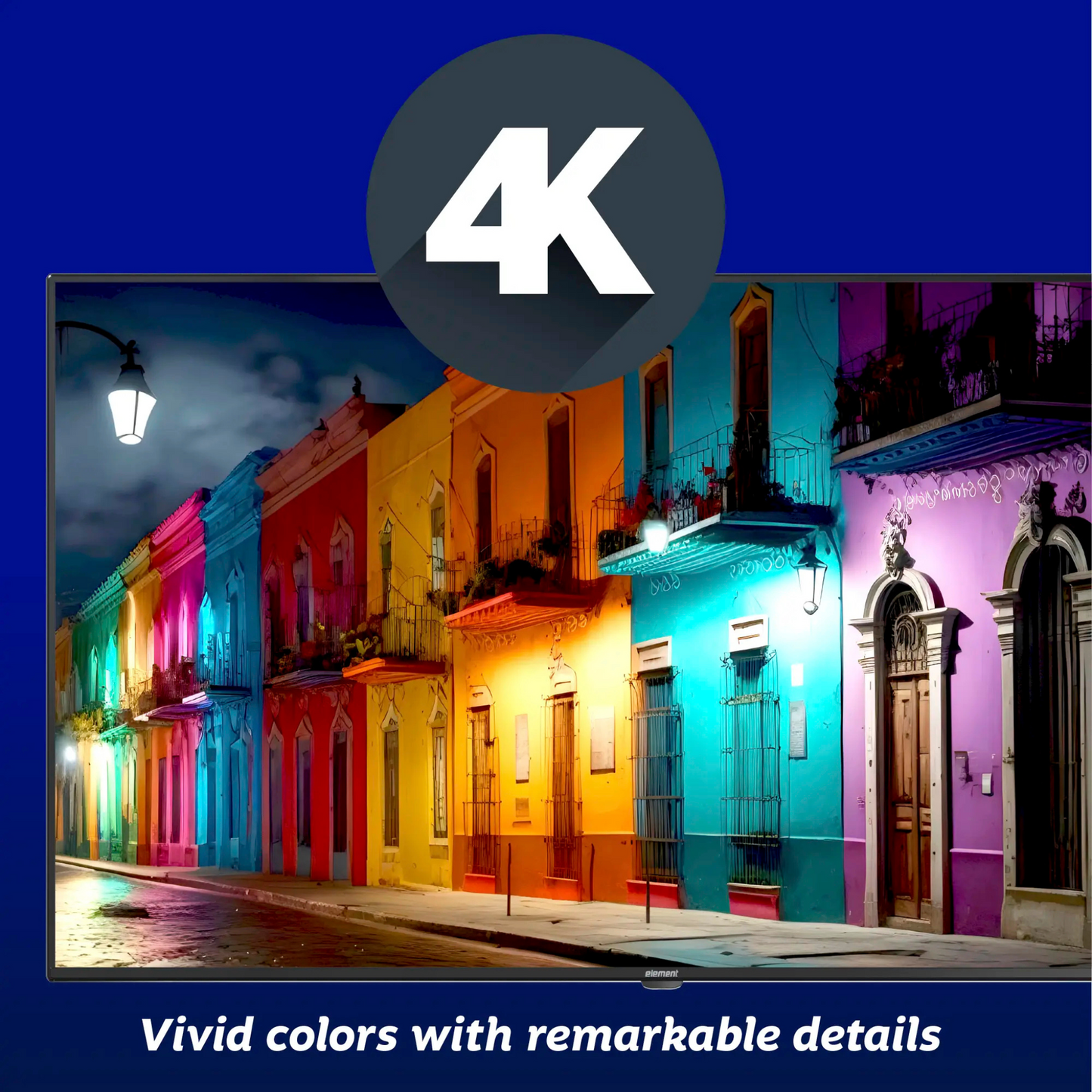 Element 65" Smart TV - 4K - 120Hz, E550AE65C