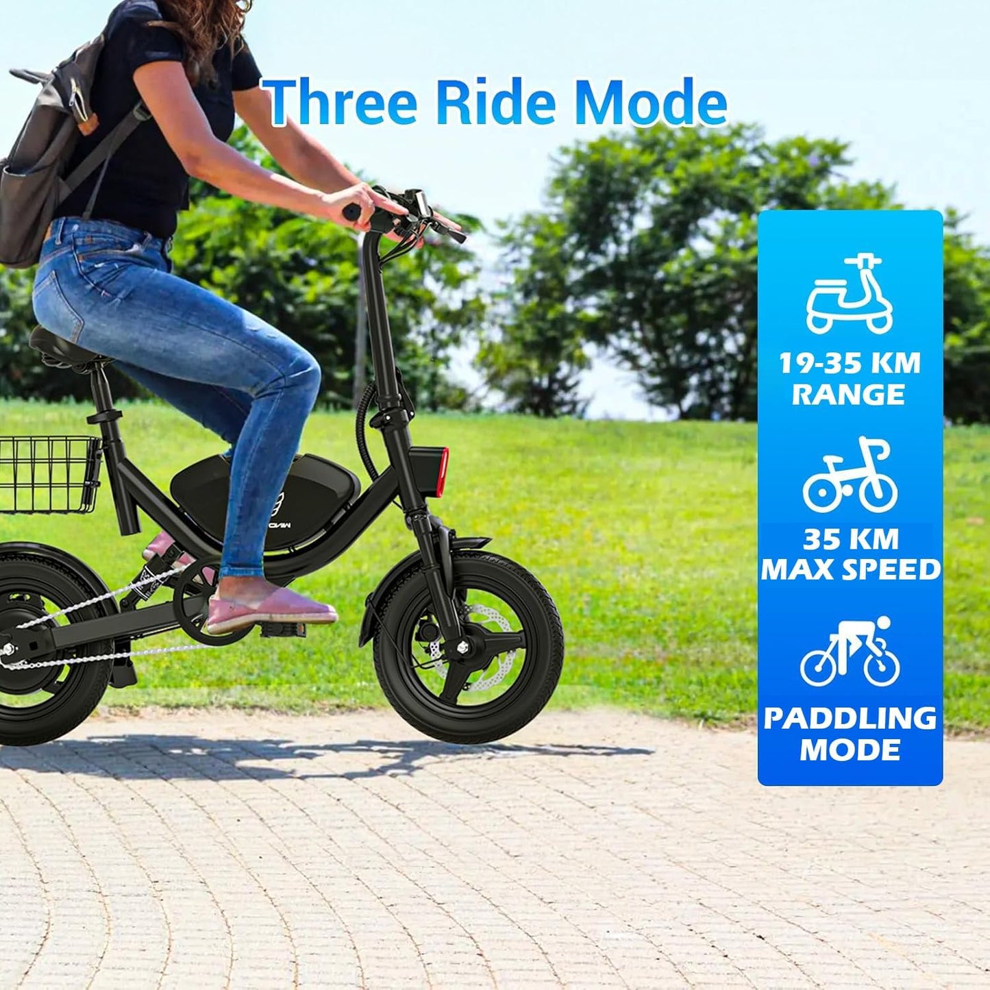 Wind Horse Electric Scooter 500W 25-35KM Range 35KM Speed, W3