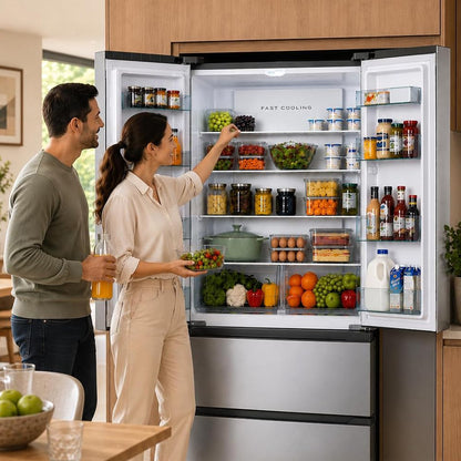 Hoover 670L French Door Refrigerator, HFD-K670-S