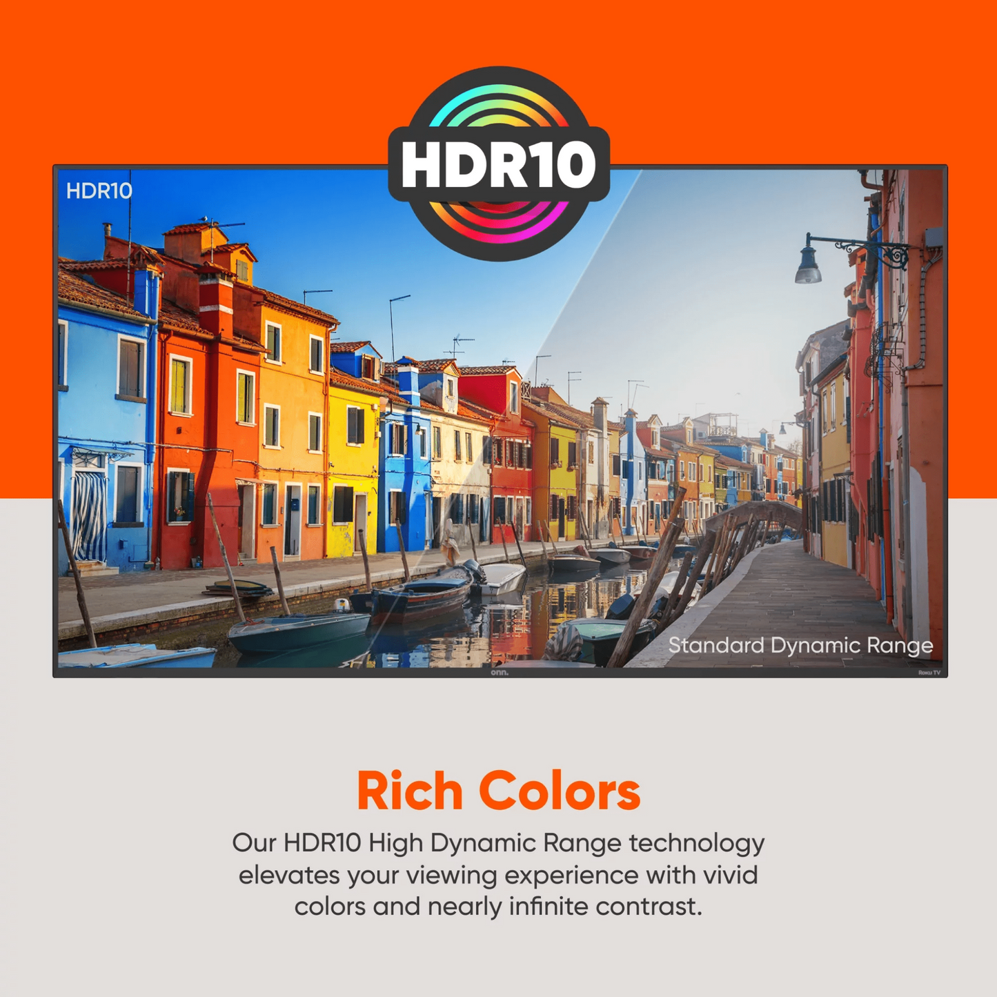 Onn 75" Smart TV - 4K