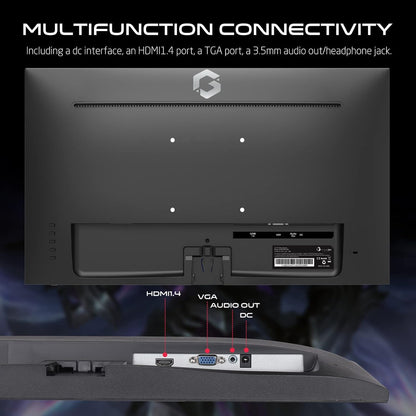 Gameon 22 inch Full HD Eye Care Monitor - 75Hz, GOB22FHD75VA
