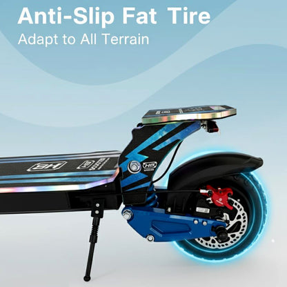 Wind Horse Electric Scooter 3600W (Dual Motor) 65KM Range 80KM Speed, H8
