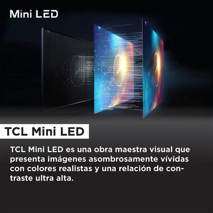 TCL 85" Android Smart QD-Mini LED TV - 4K - 144Hz, 85C805