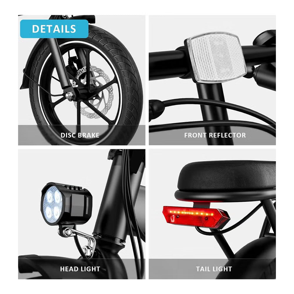 Wind Horse Electric Scooter 350W 30KM Range 35KM Speed, W2 A