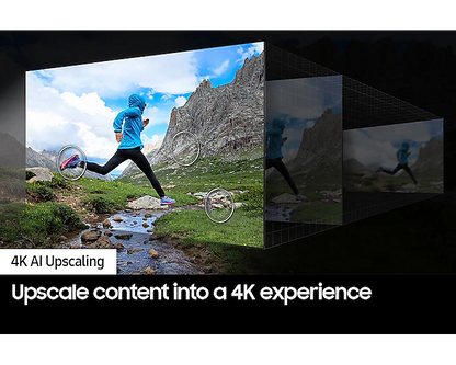 Samsung 55" Smart QLED TV - 4K - 120Hz, 55Q70D