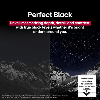 LG 83 inch OLED Smart TV - 4K - 120Hz, 83C5
