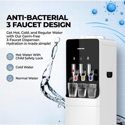 Nikai Top Loading Water Dispenser, NWD1400R