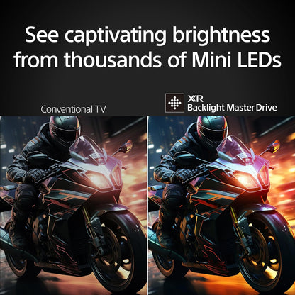 Sony 75 inch Bravia 5 Android Smart Mini LED TV - 4K - 120Hz, 75XR50