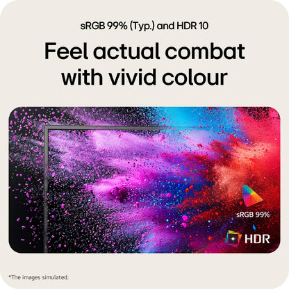 LG 22 inch Full HD HDR10 Monitor - 100Hz, 22U401A-B