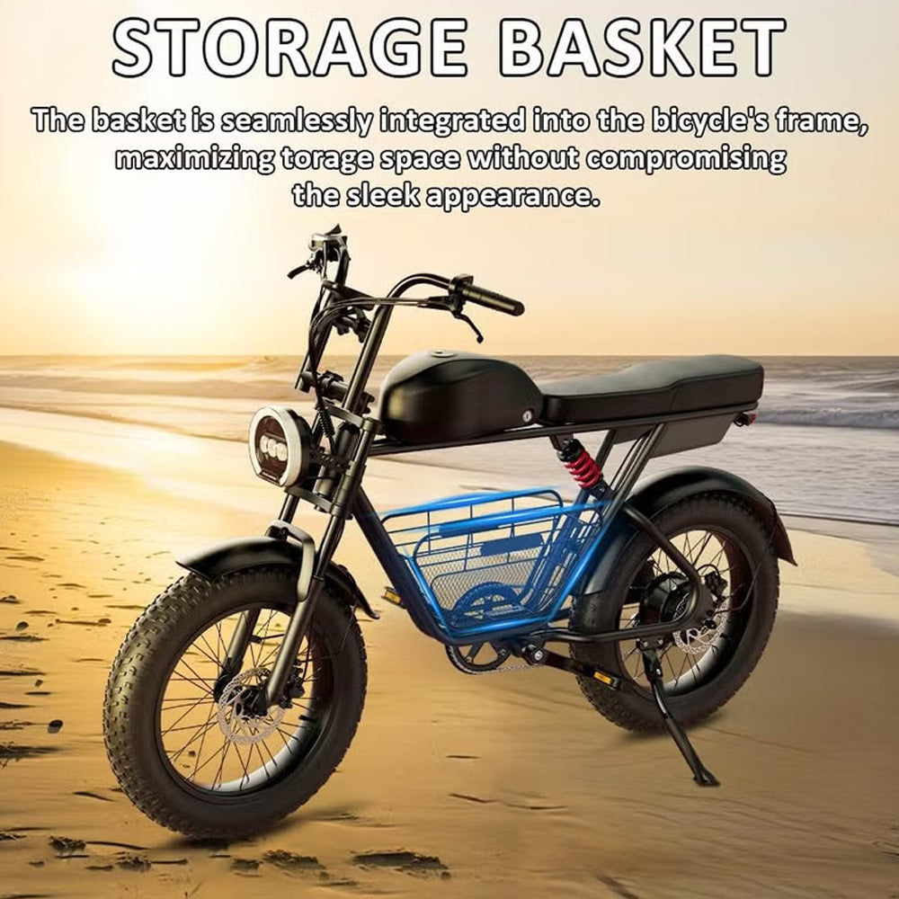 Wind Horse Electric Scooter 1000W 50KM Range 110KM Speed, D5