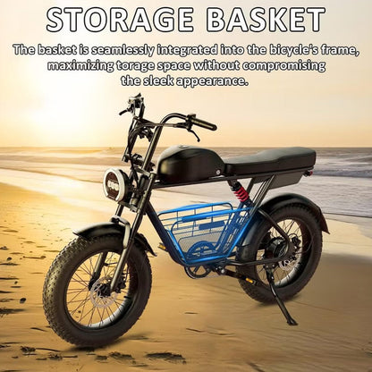 Wind Horse Electric Scooter 1000W 50KM Range 110KM Speed, D5