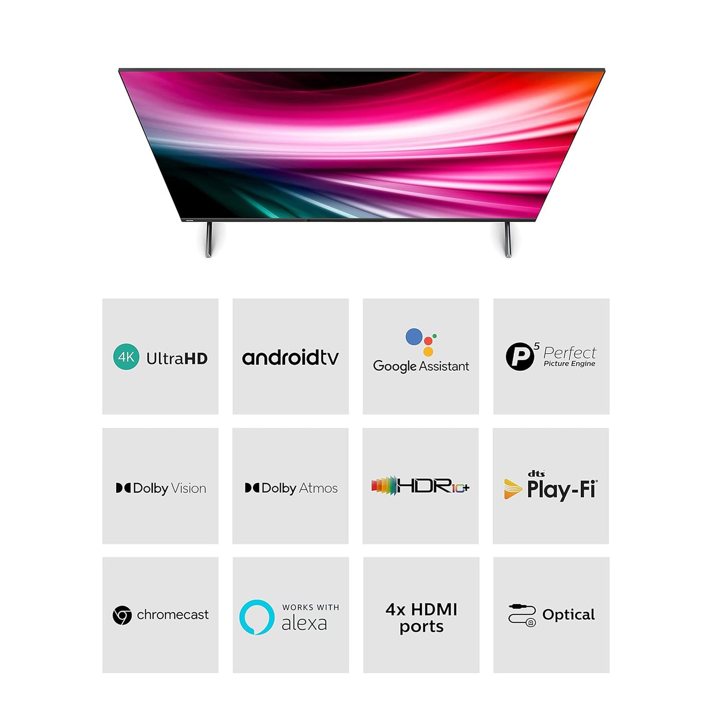 Philips 55" Android Smart TV - 4K, 55PUT7110