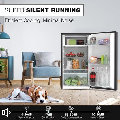 Nikai 140L Single Door Mini Refrigerator, NRF140G