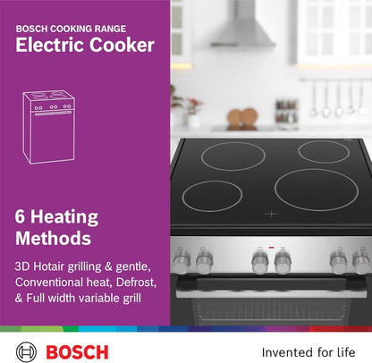 Bosch 60X60 Cm 4 Burner Cooking Range, HKL060070M