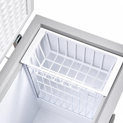 Hoover 133L Low Frost Chest Freezer, HCF-K133-GR