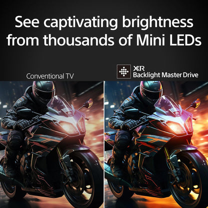 Sony 75 inch Android Smart QLED Mini LED TV- 4K - 120Hz, 75XR70