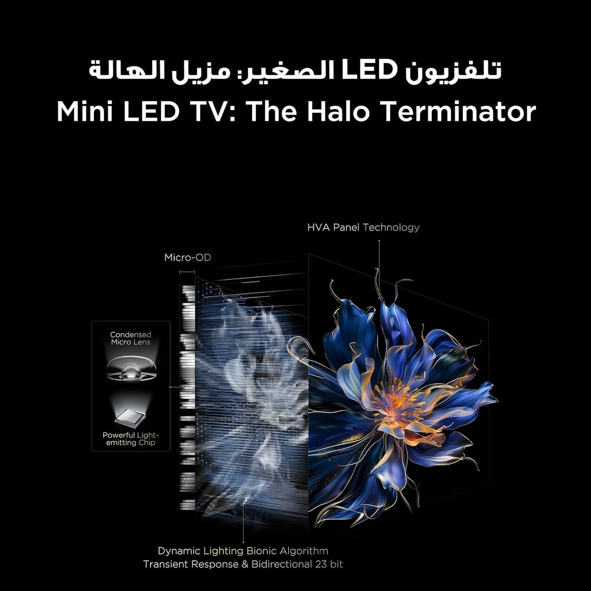 TCL 65" Android Smart QLED Mini LED TV - 4K - 144Hz, 65C6K