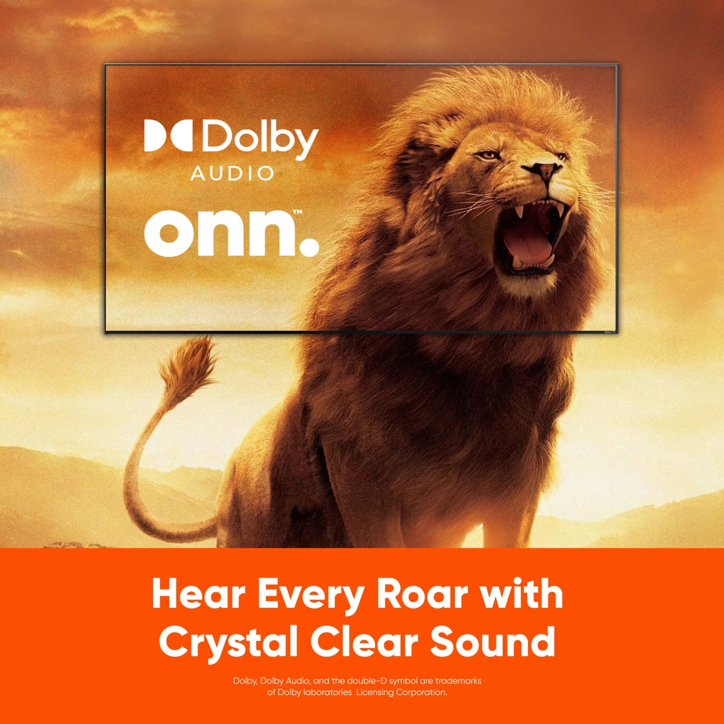 Onn 75" Smart TV - 4K
