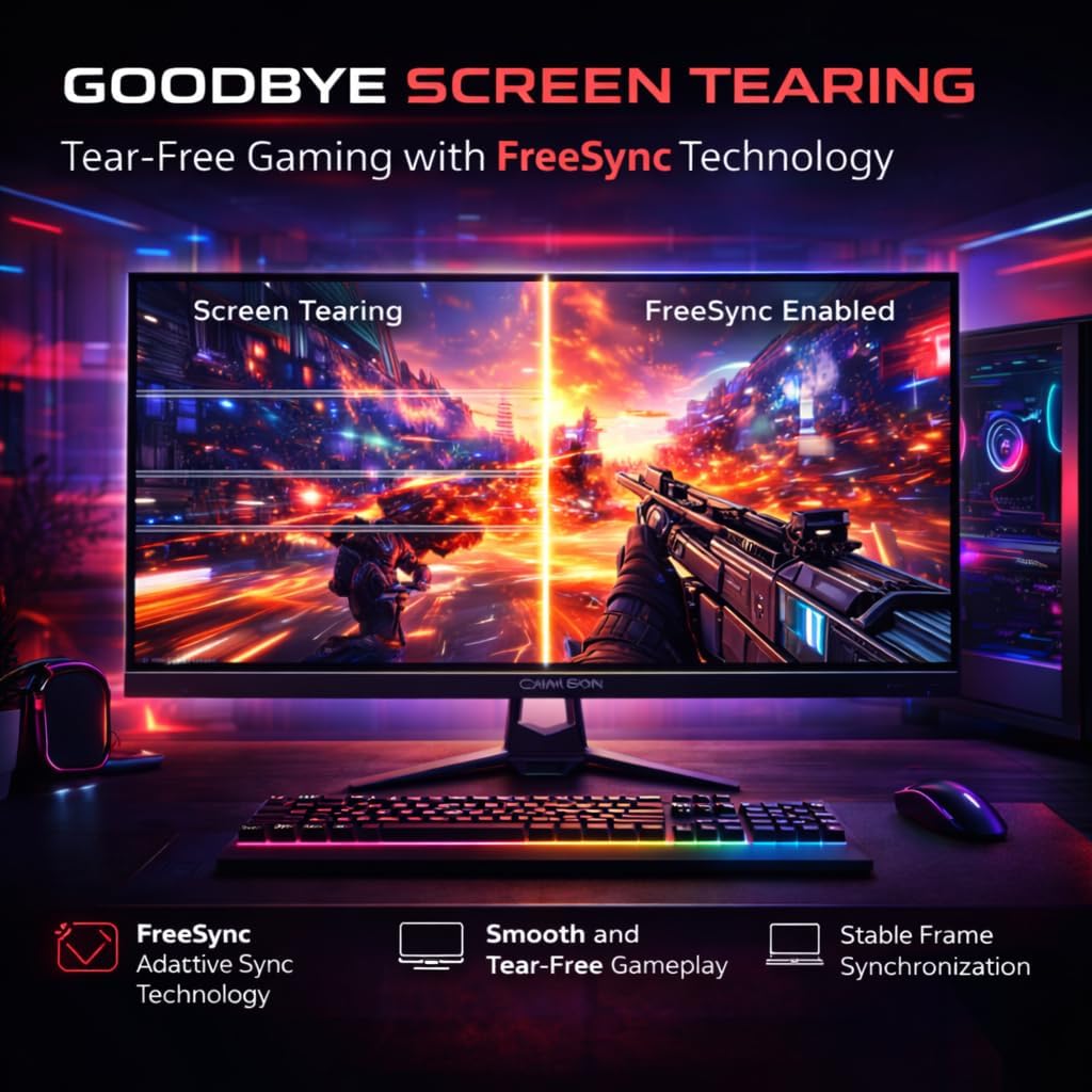 Gameon 27 inch FHD Curved Gaming Monitor - 300Hz, GOC27F300