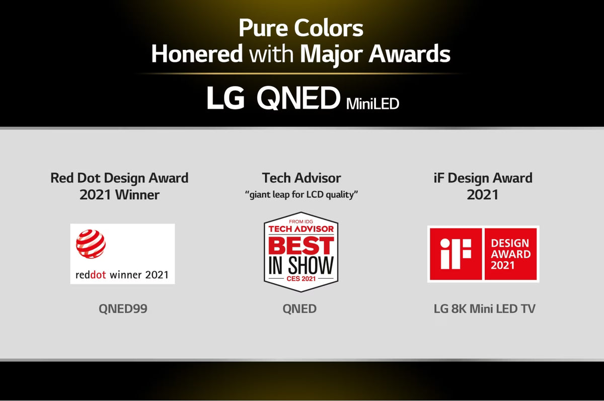 LG 75 inch Smart QNED Mini LED TV - 8K UHD - 120Hz, 75QNED99T