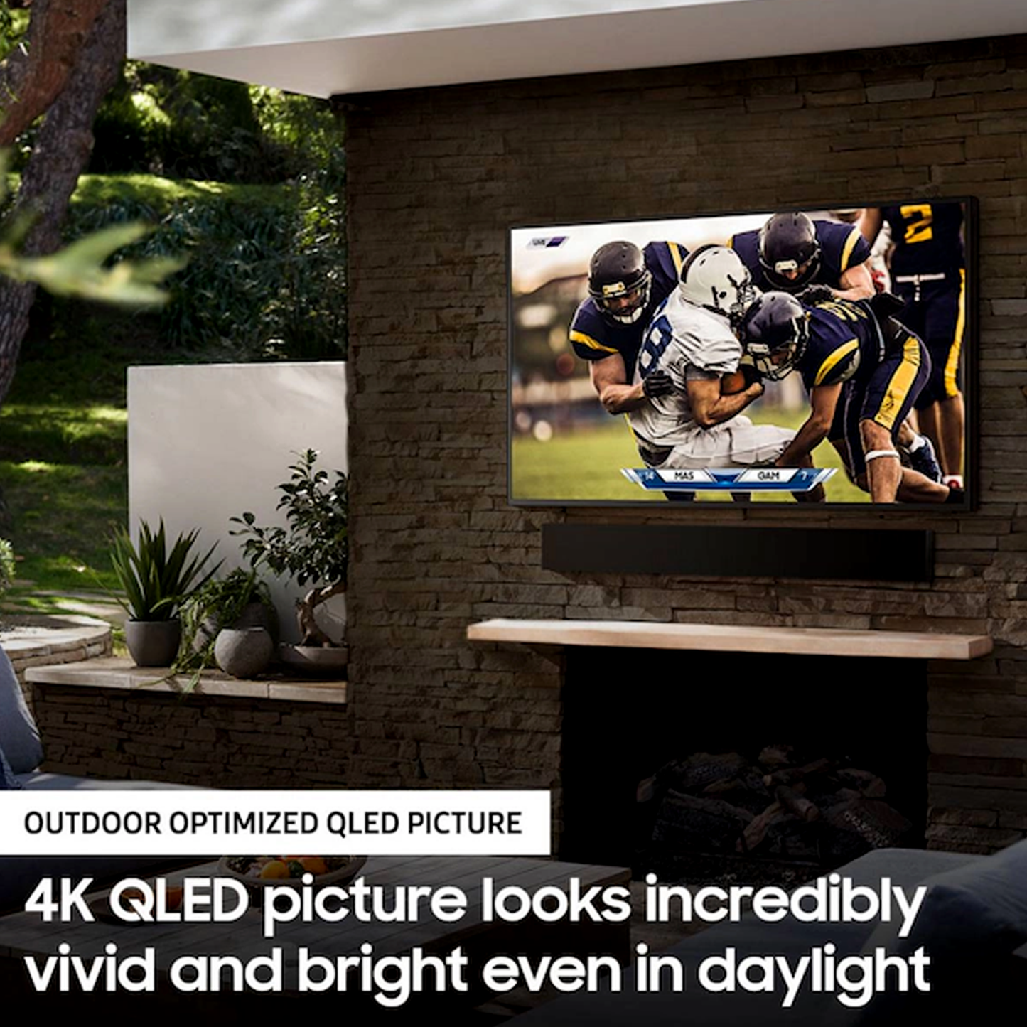 Samsung 55'' The Terrace Smart Outdoor HDR QLED TV - 4K, 55LST7DAF